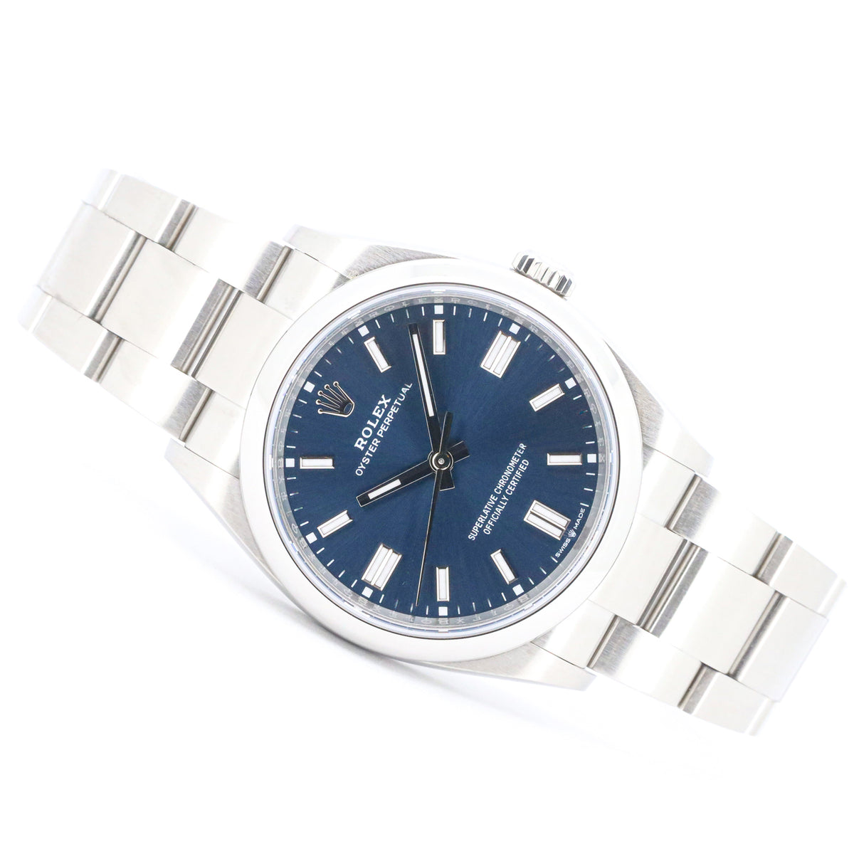 Rolex Oyster Perpetual 36 126000 Blue Dial Edelstahl Automatik 2022