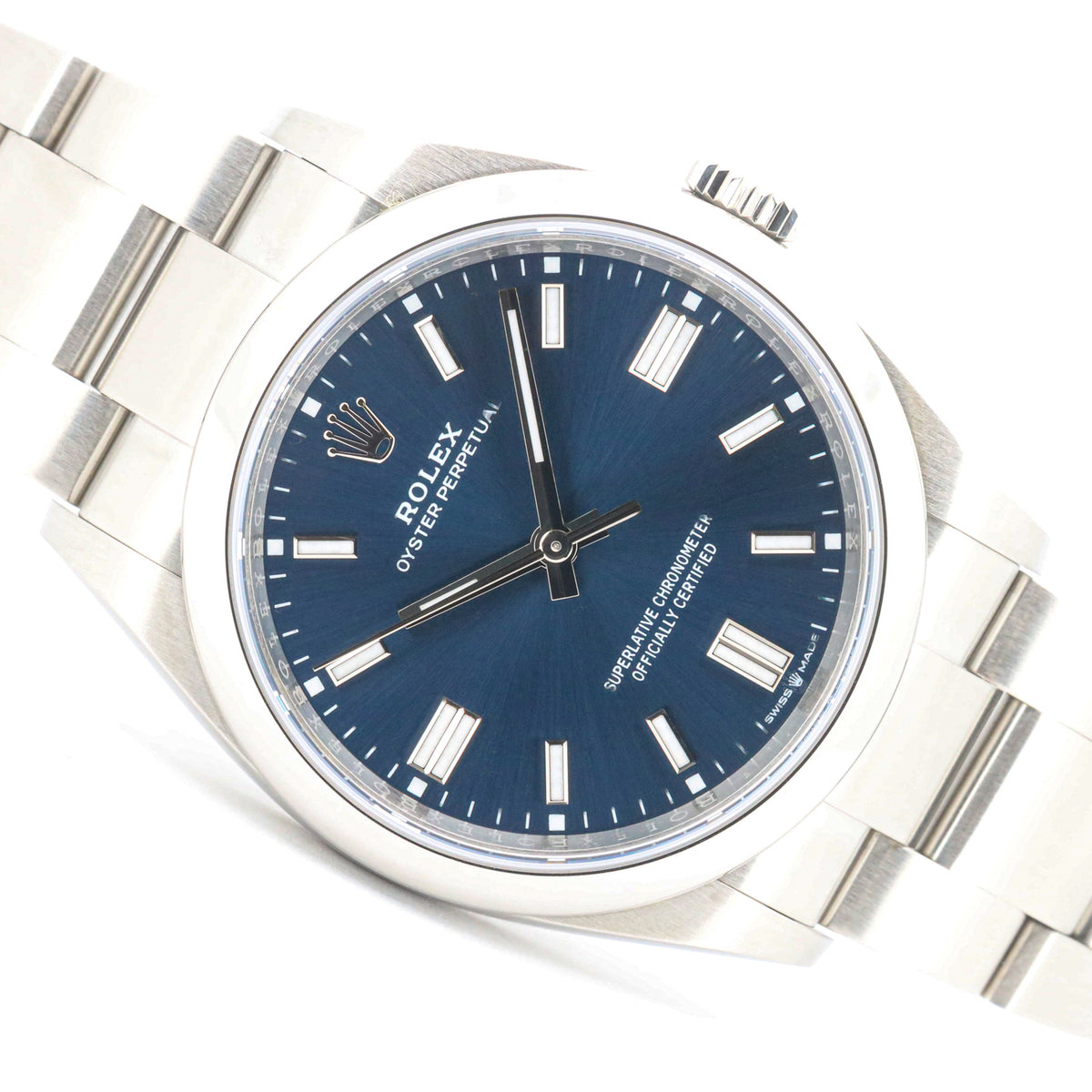 Rolex Oyster Perpetual 36 126000 Blue Dial Edelstahl Automatik 2022