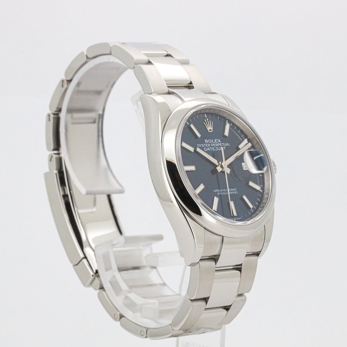 Rolex Datejust 36mm 126200 Blue Dial Edelstahl Automatik 2022