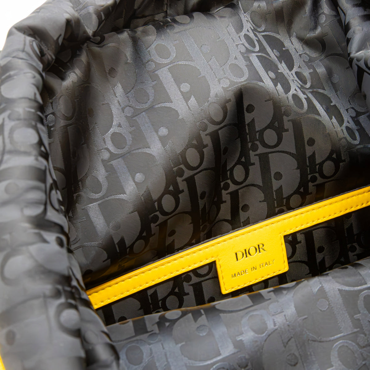 Dior x Lewis Hamilton Dior 8 Backpack Gelb Rucksack Limited Edition