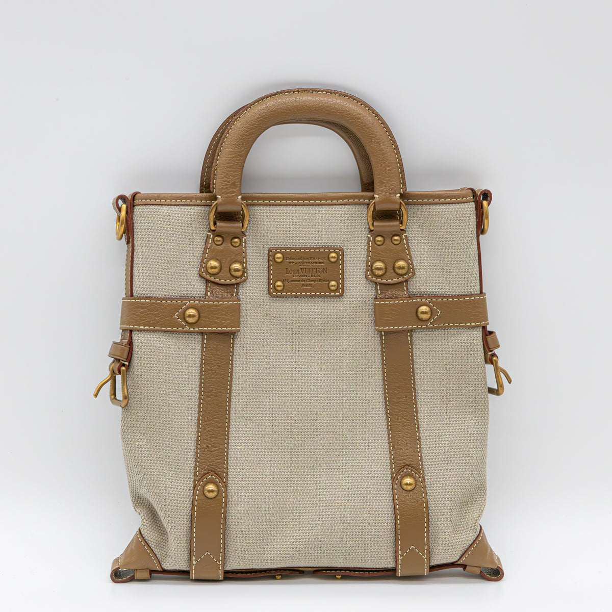Louis Vuitton Trianon Poids Plume PM Handtasche Canvas Leder Limited Edition
