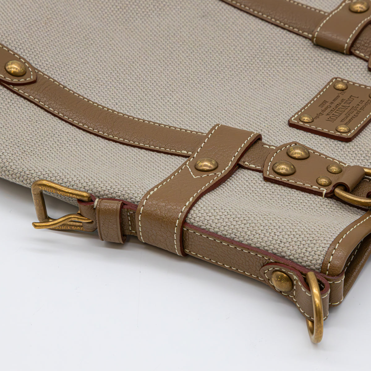 Louis Vuitton Trianon Poids Plume PM Handtasche Canvas Leder Limited Edition