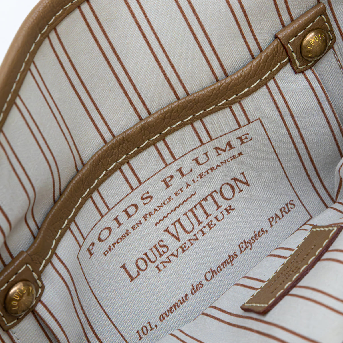 Louis Vuitton Trianon Poids Plume PM Handtasche Canvas Leder Limited Edition