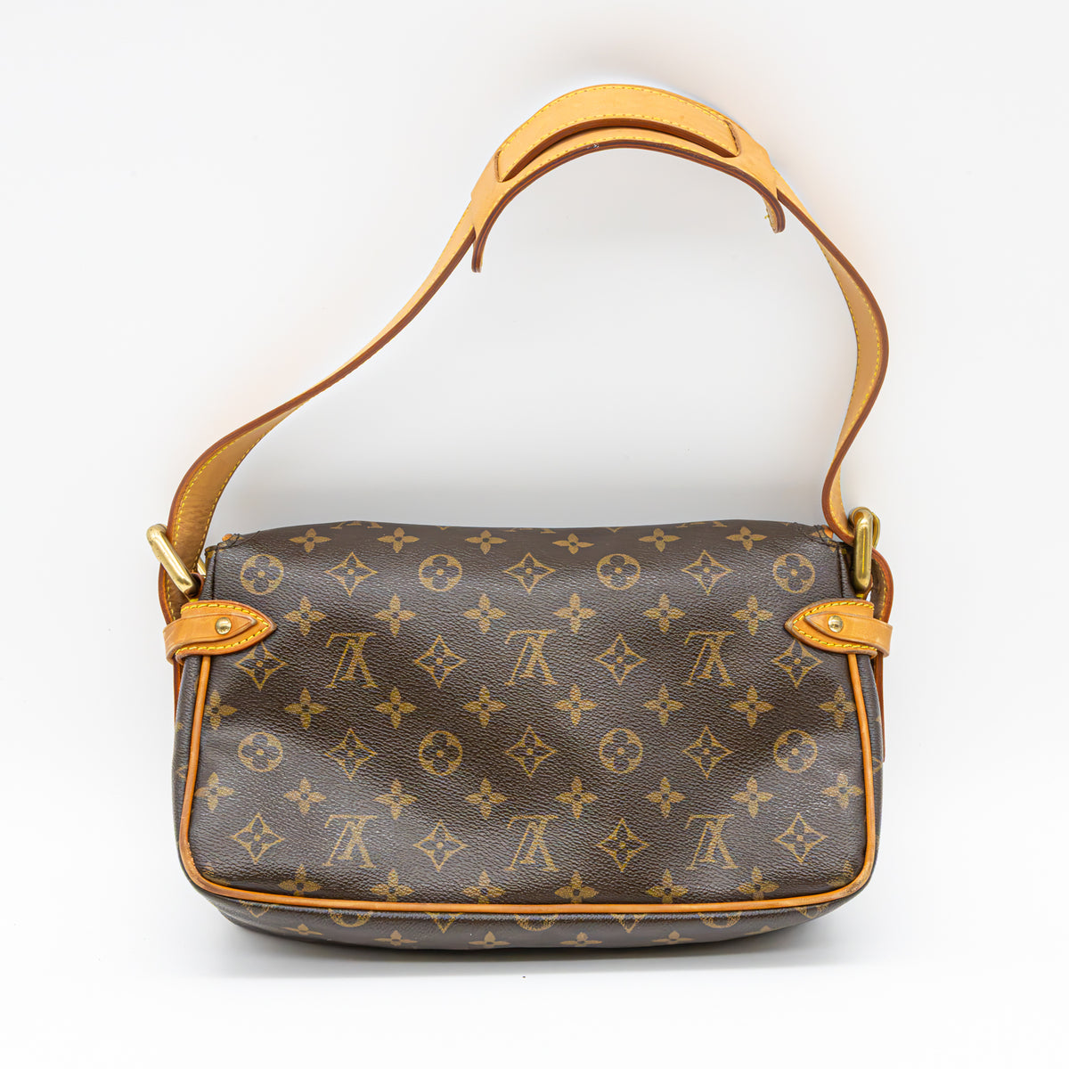 Louis Vuitton Hudson PM Monogram Canvas Schultertasche M40027 Braun Vintage
