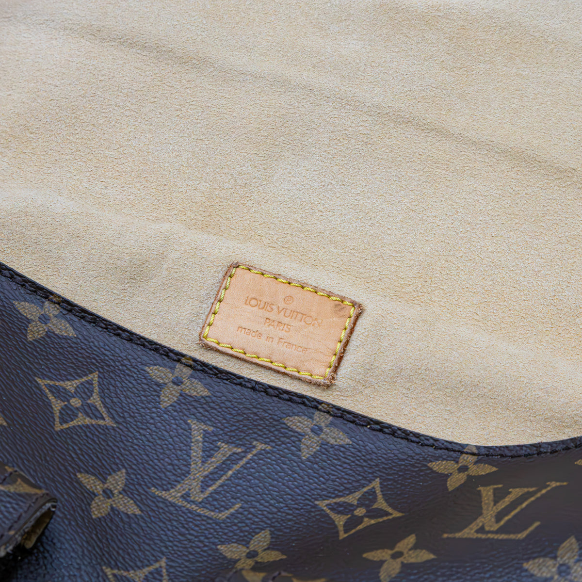 Louis Vuitton Hudson PM Monogram Canvas Schultertasche M40027 Braun Vintage