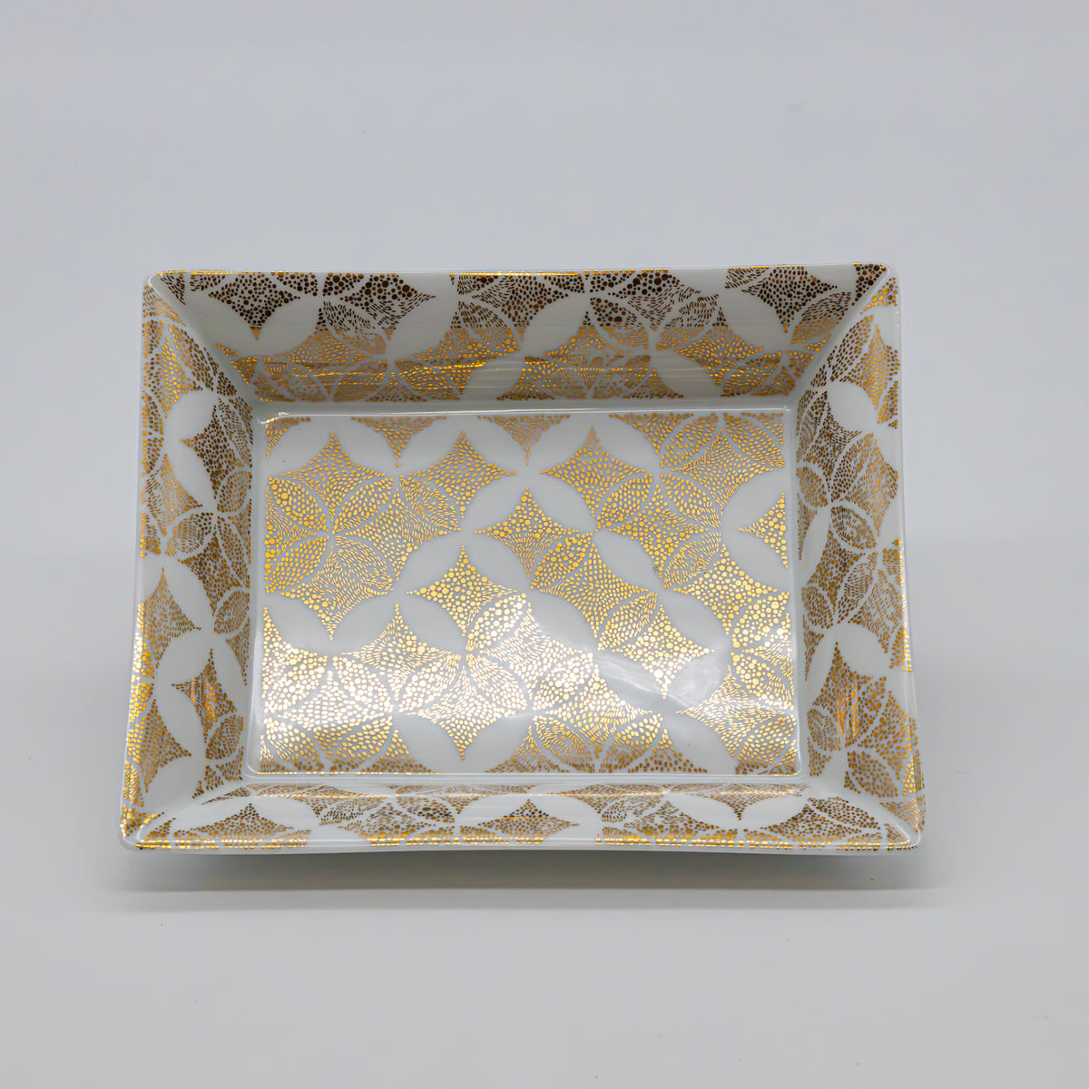 Louis Vuitton Constellation Ablageschale Weiß Gold Monogramm Vide Poche