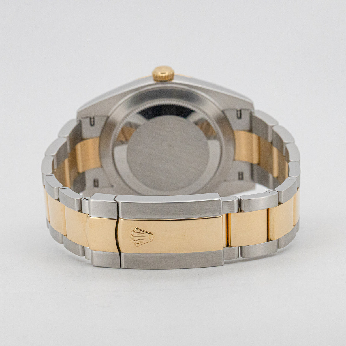 Rolex Datejust 41 126333 Oyster Stahl Gold Diamond Dial Automatik LC100