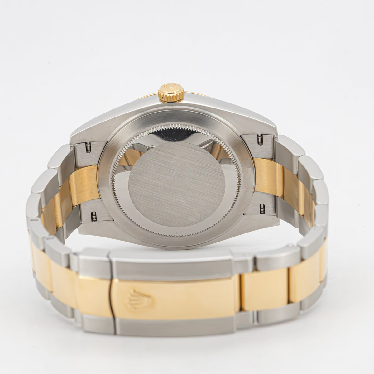 Rolex Datejust 41 126333 Oyster Stahl Gold Diamond Dial Automatik LC100