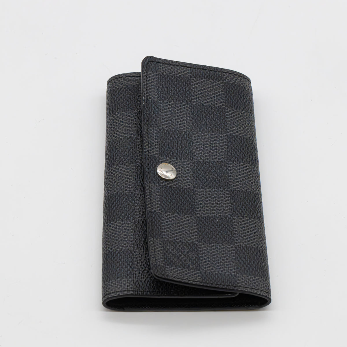 Louis Vuitton Damier Graphite Schlüsseletui N63139 Schlüsselhalter Herren