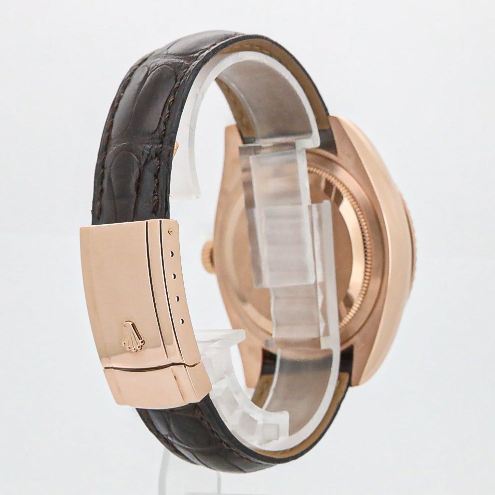 Rolex Sky-Dweller Roségold 326135 42mm Chocolate Dial Dif FR17330 X