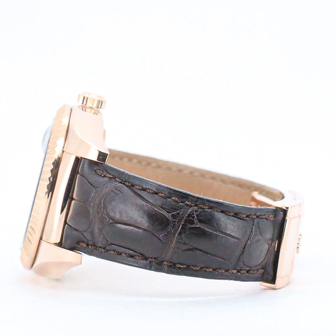 Rolex Sky-Dweller Roségold 326135 42mm Chocolate Dial Dif FR17330 X
