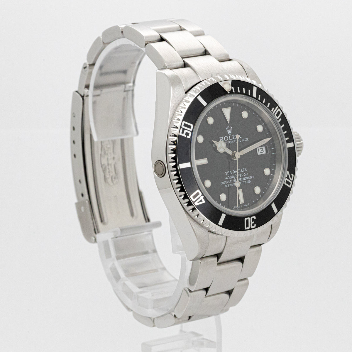 Rolex Sea-Dweller 4000 16600T 40mm Edelstahl No Holes 2008 Dif X