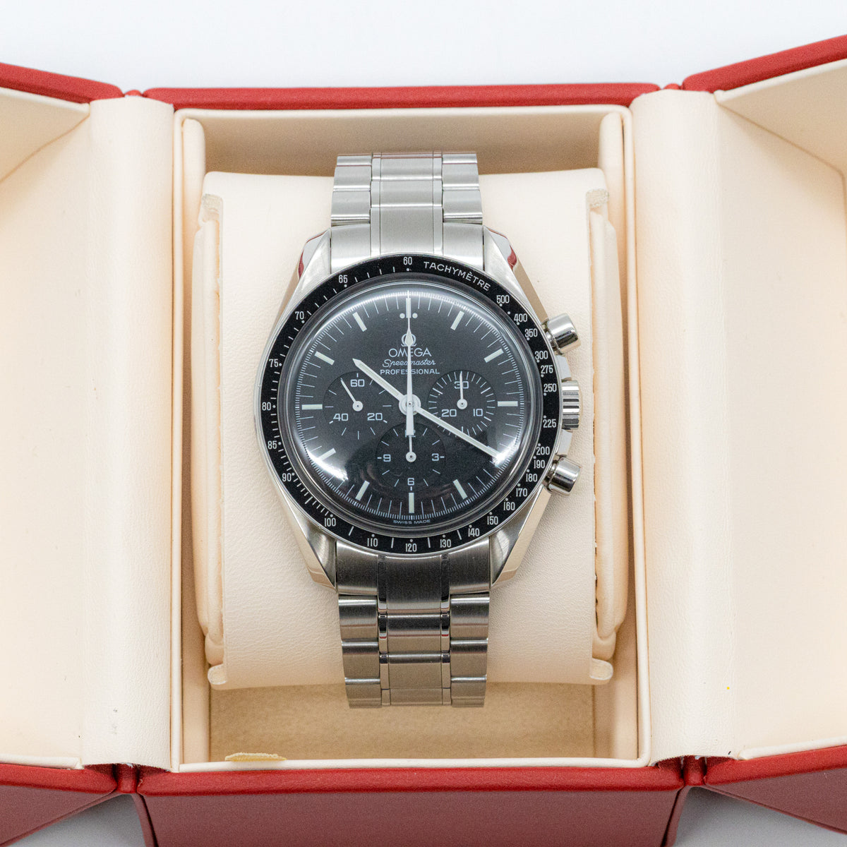 Omega Speedmaster Professional Moonwatch 3570.50 Handaufzug 42mm Edelstahl Dif X