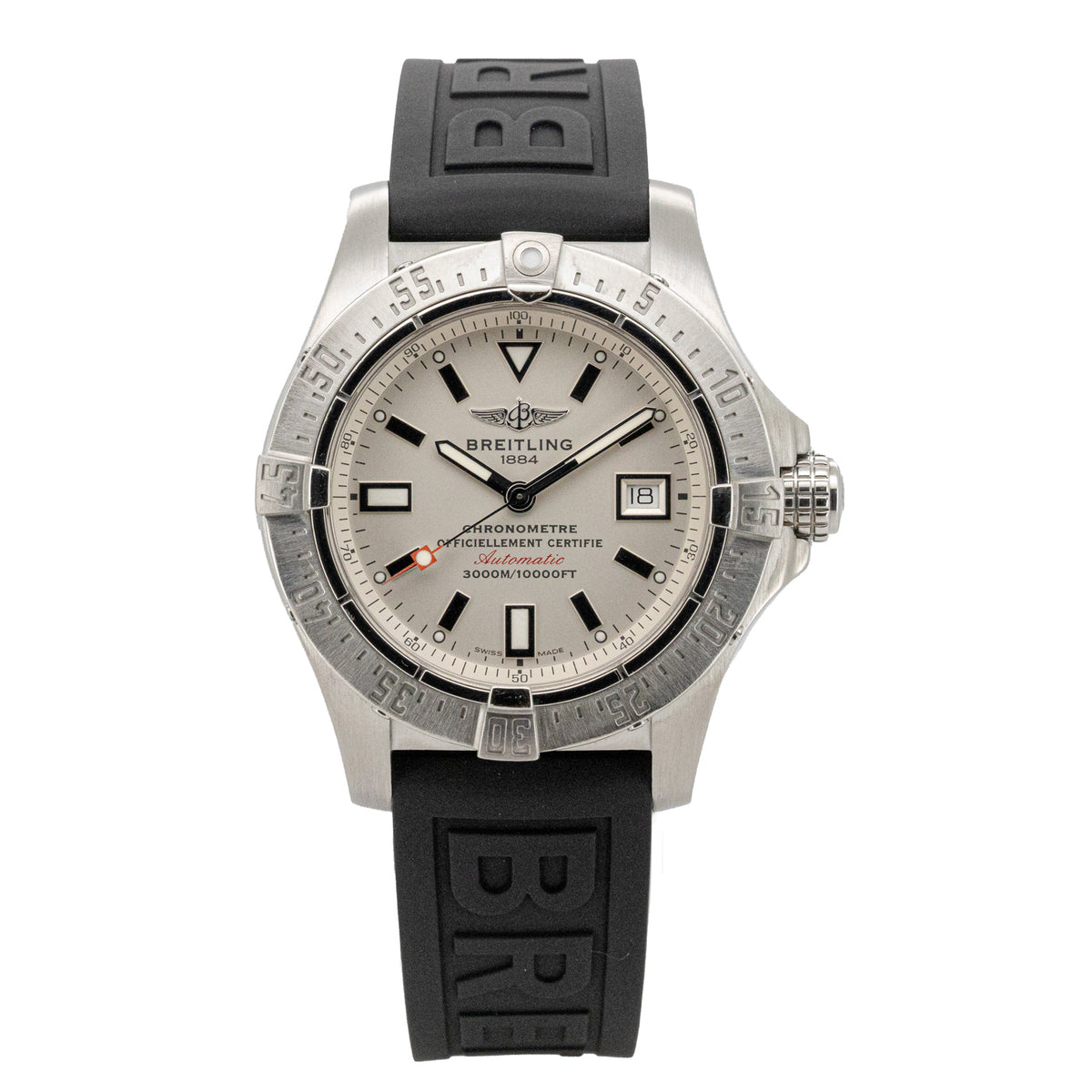 Breitling Avenger Seawolf A17330 45mm Edelstahl Kautschuk Dif33464 X