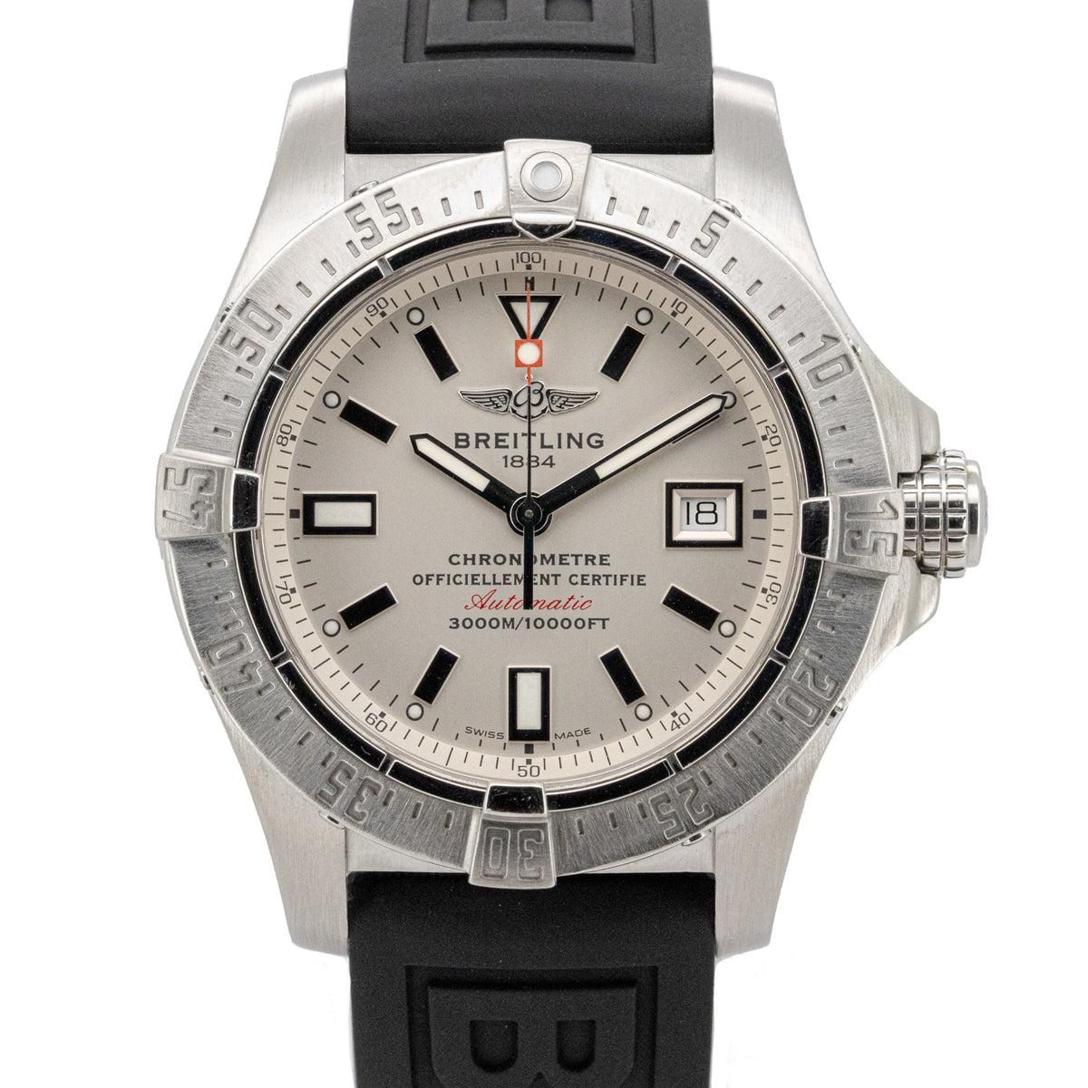 Breitling Avenger Seawolf A17330 45mm Edelstahl Kautschuk Dif33464 X