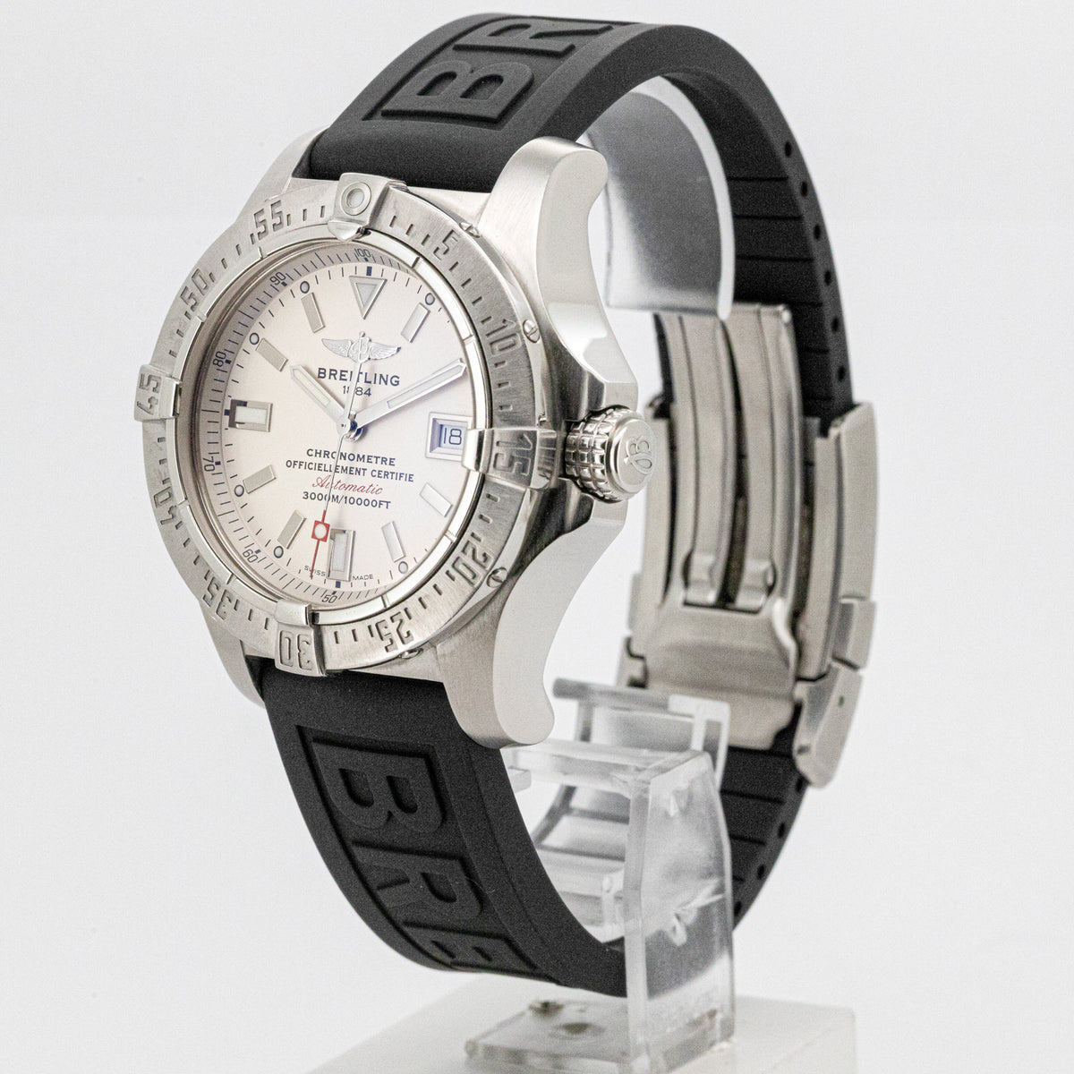 Breitling Avenger Seawolf A17330 45mm Edelstahl Kautschuk Dif33464 X
