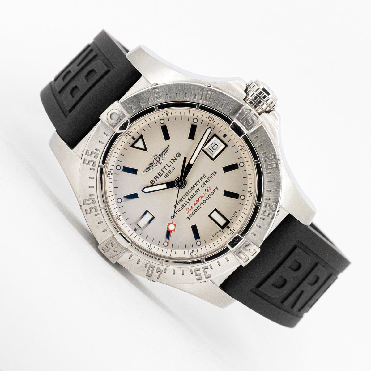 Breitling Avenger Seawolf A17330 45mm Edelstahl Kautschuk Dif33464 X