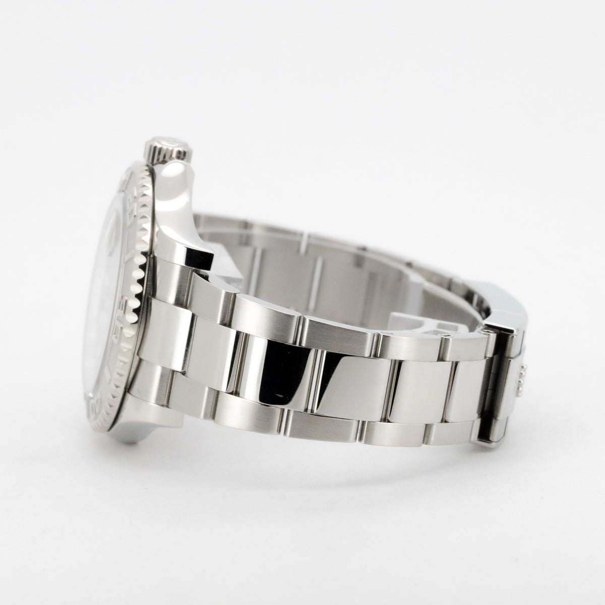 Rolex Yacht-Master Oyster 40mm Rhodium Dial Edelstahl 116622 B&P Dif FR19569 X