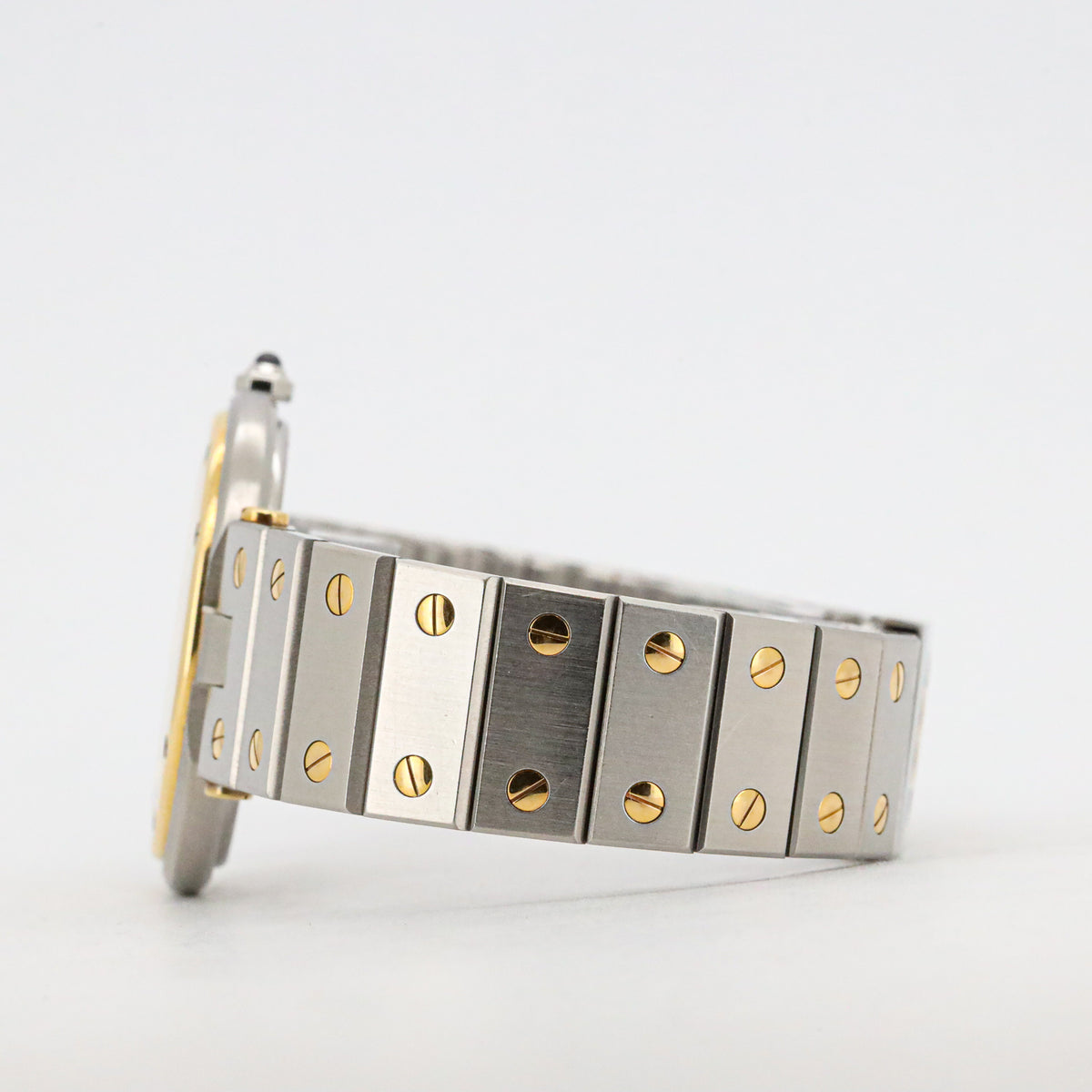Cartier Santos Vendome 81912 33mm Stahl-Gold Quarz Dif 31853