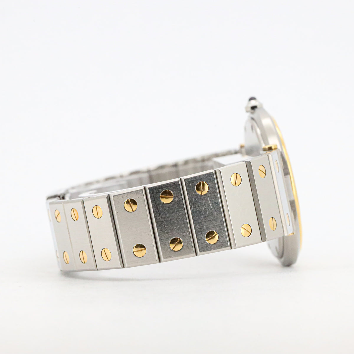 Cartier Santos Vendome 81912 33mm Stahl-Gold Quarz Dif 31853