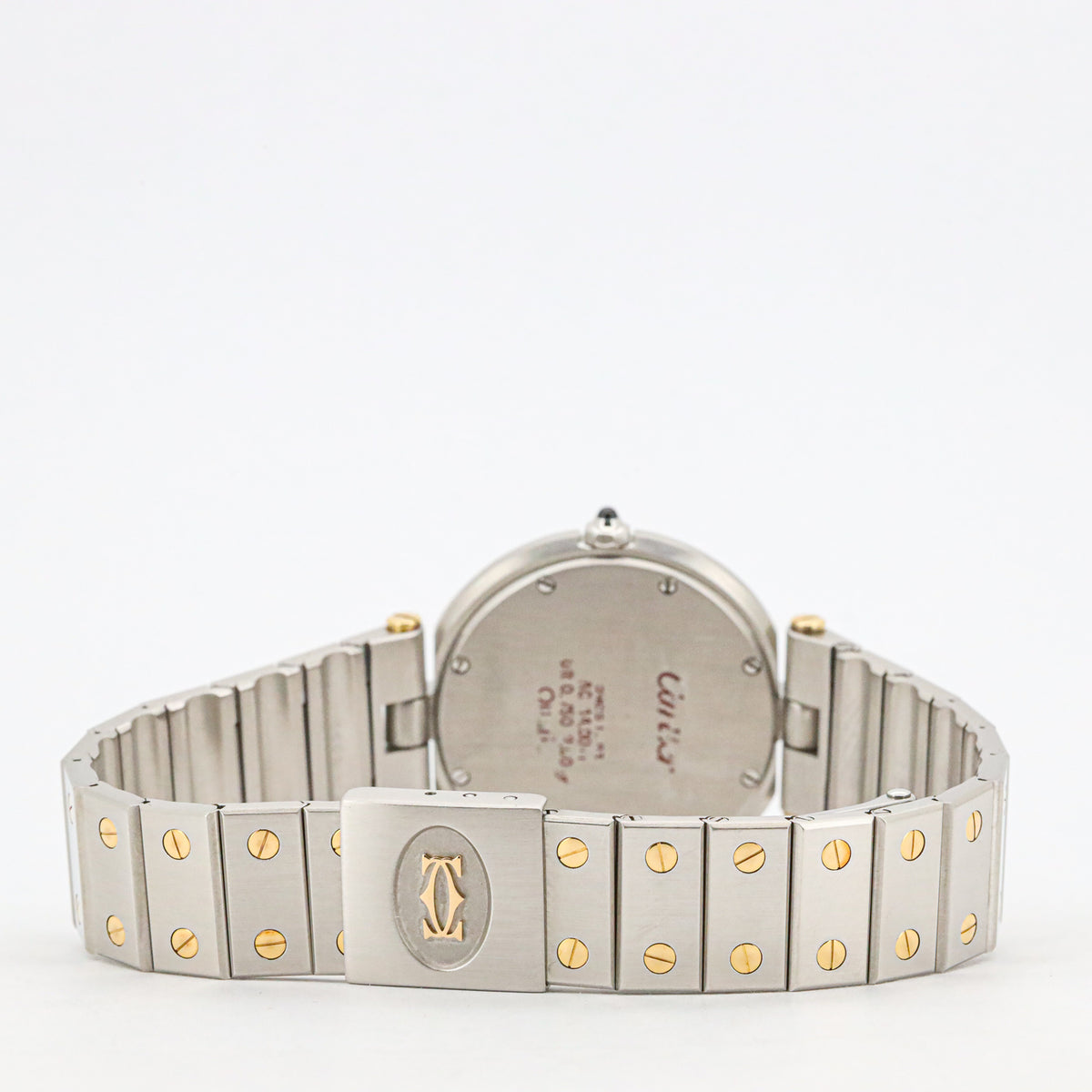 Cartier Santos Vendome 81912 33mm Stahl-Gold Quarz Dif 31853