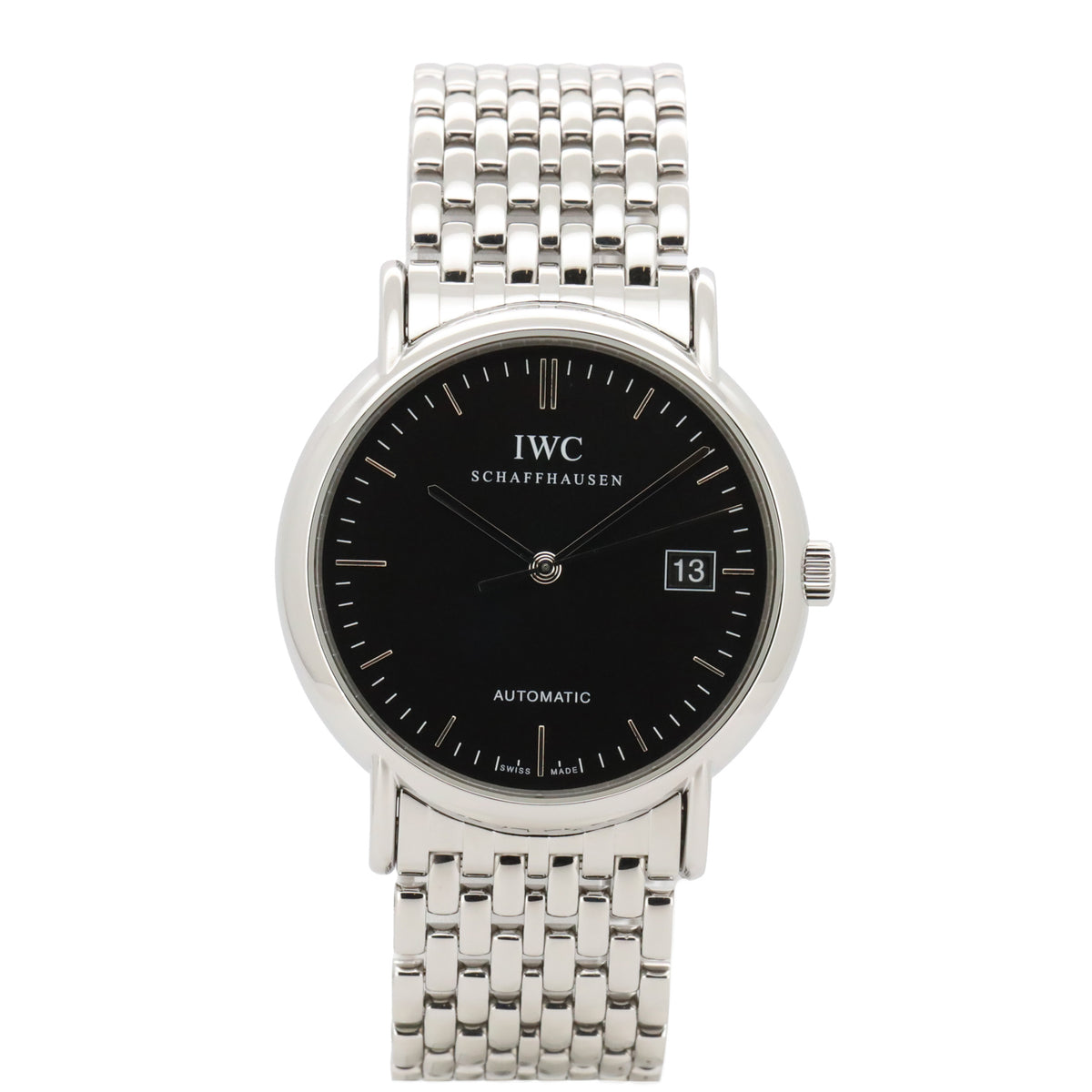 IWC Portofino 38 Automatic 3533 Date Edelstahl X
