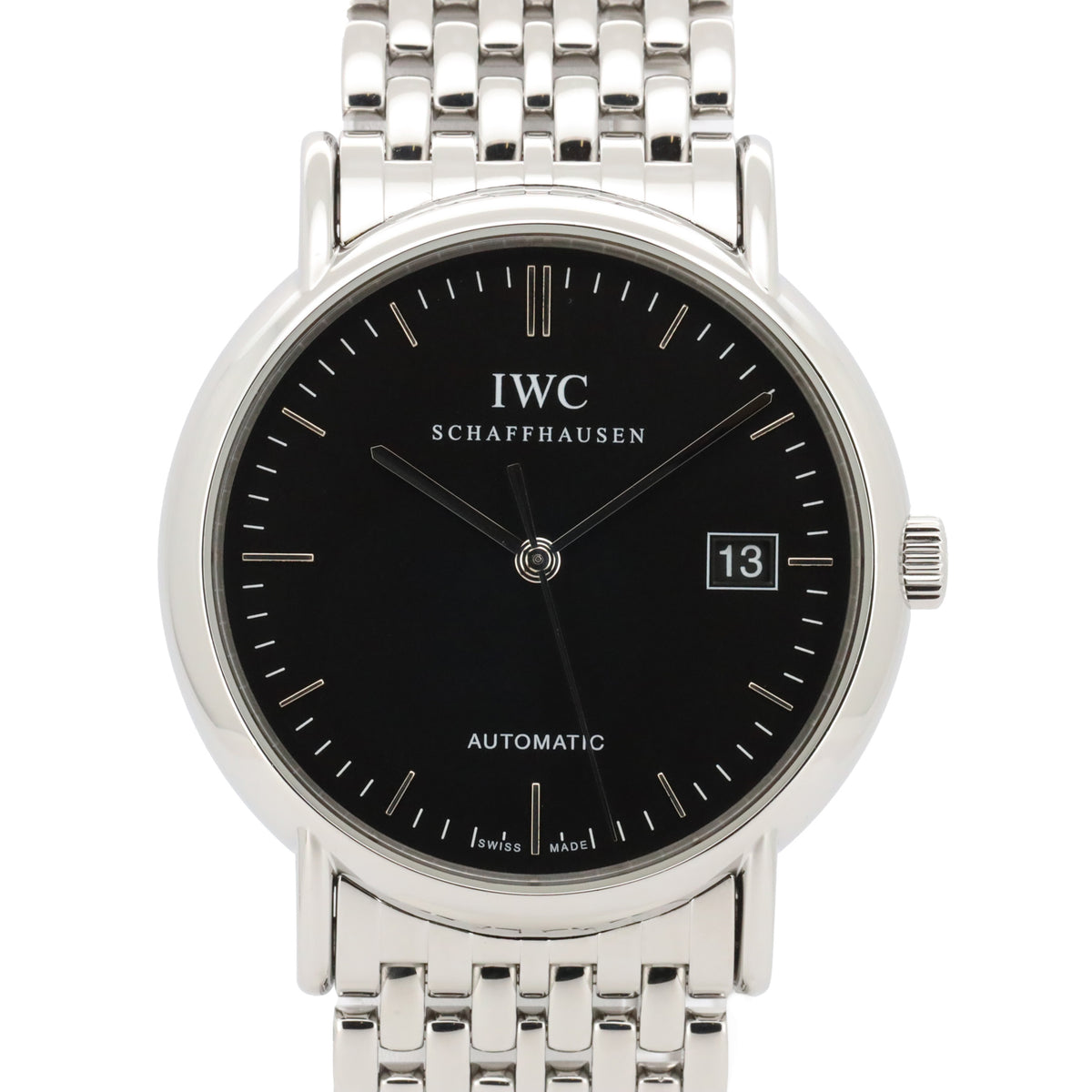 IWC Portofino 38 Automatic 3533 Date Edelstahl X