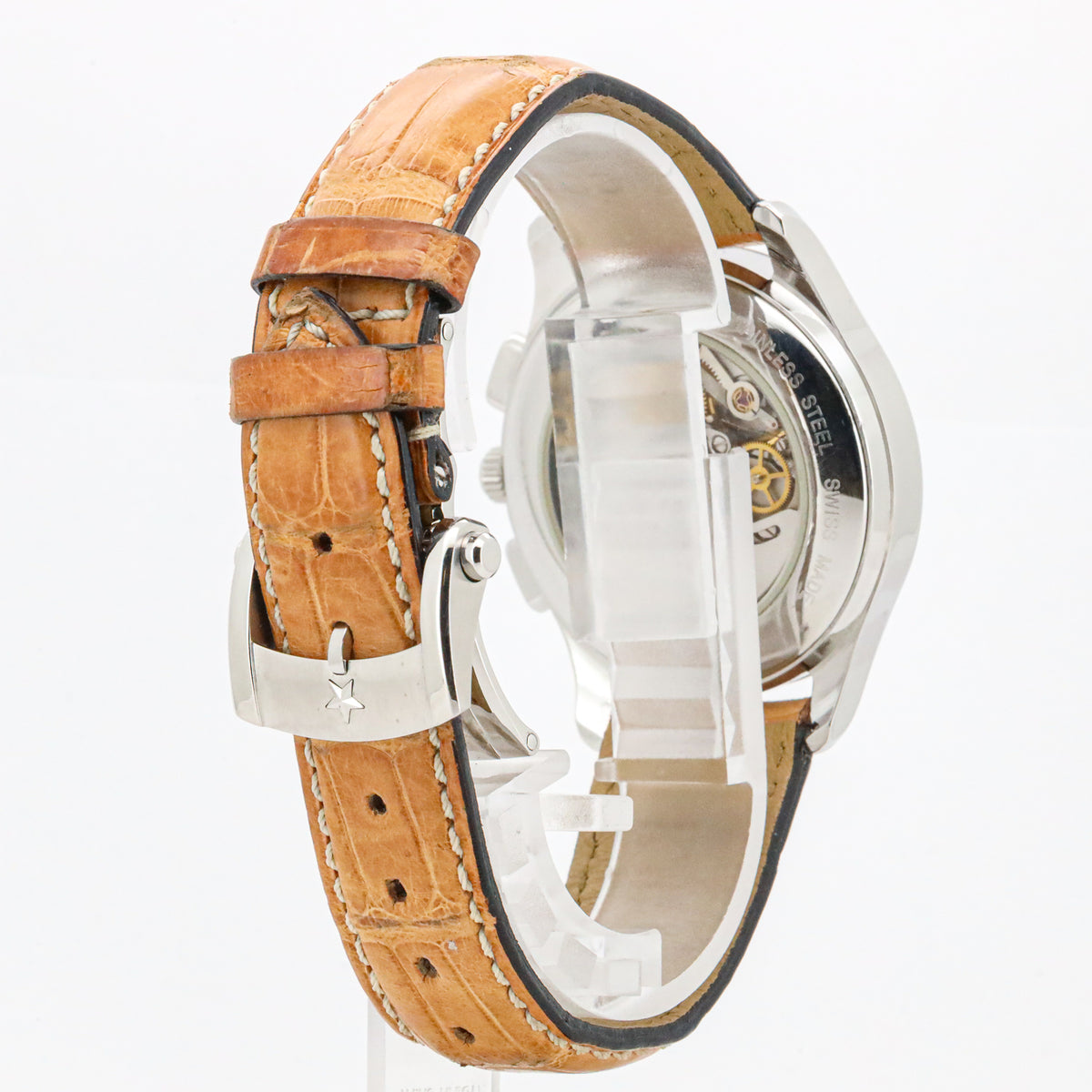 Zenith El Primero 38 Chronograph Calibre 400 01500400 B&P Stahl Leder Dif33379