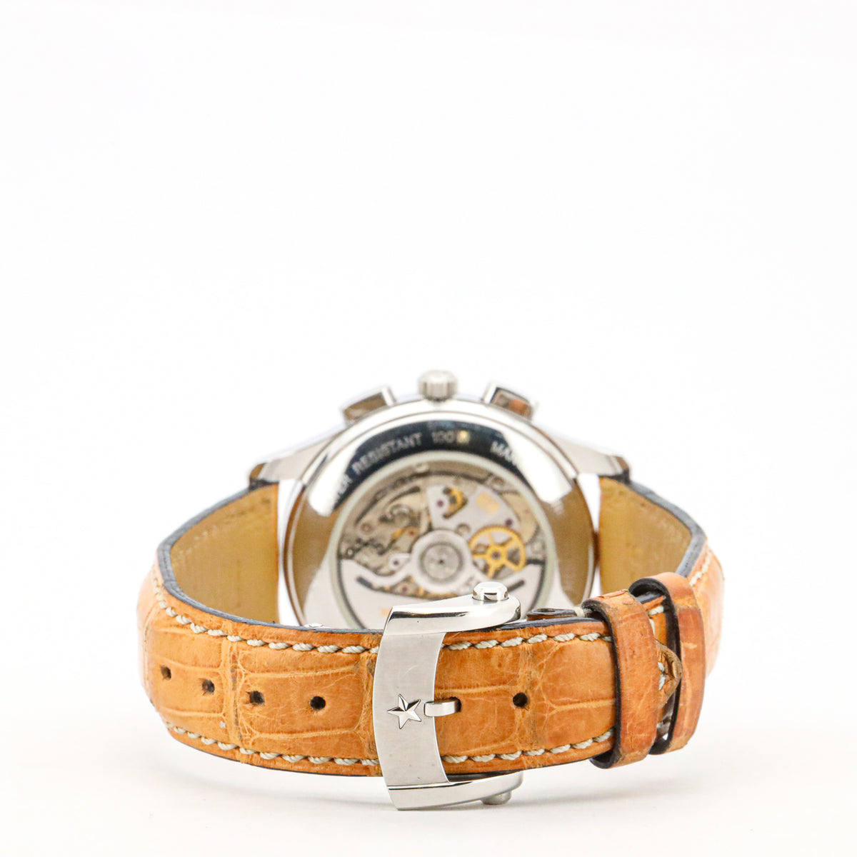 Zenith El Primero 38 Chronograph Calibre 400 01500400 B&P Stahl Leder Dif33379