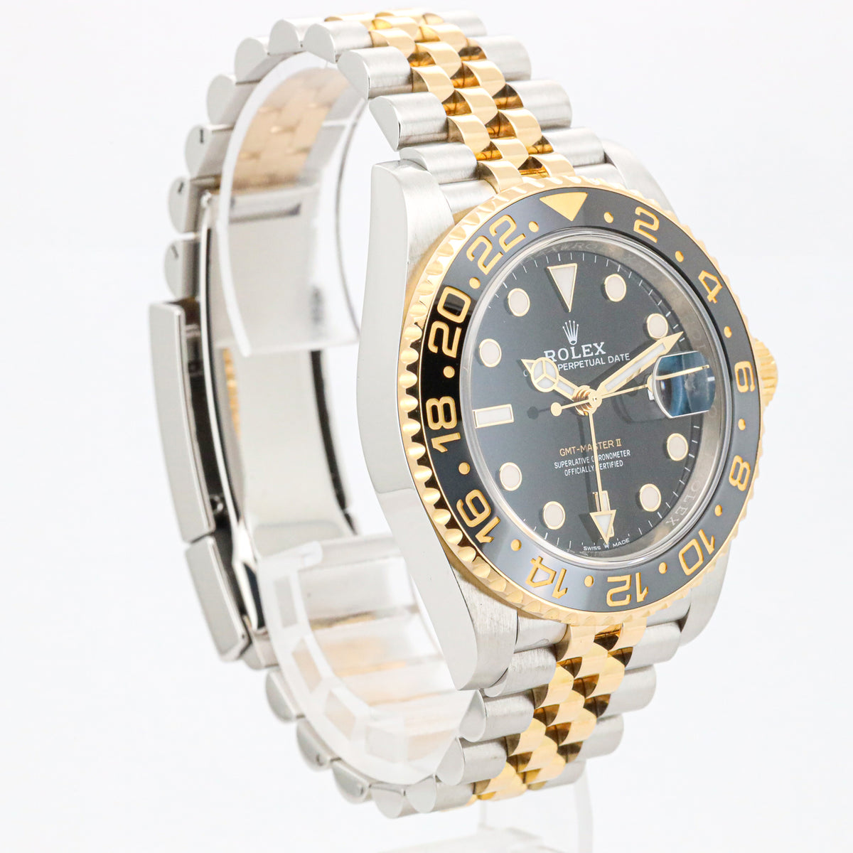 Rolex GMT-Master II 40mm 126713GRNR Zombie Stahl/Gold Automatik B&P Dif19553