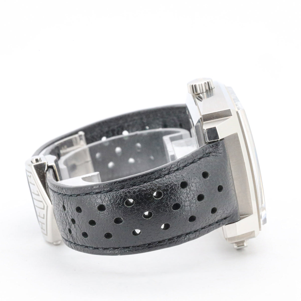 Tag Heuer Monaco 39mm Cal.11 CAW211P Leder Chronograph Box AVS19052
