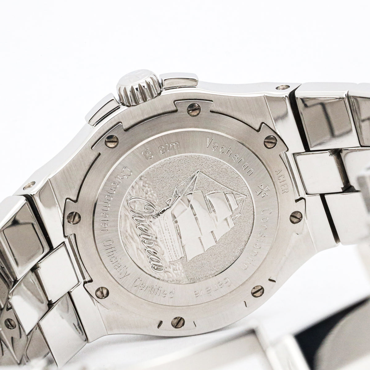 Vacheron Constantin Overseas 42042/423A 37mm Black Dial Automatik  Edelstahl mit Box Dif35422 X