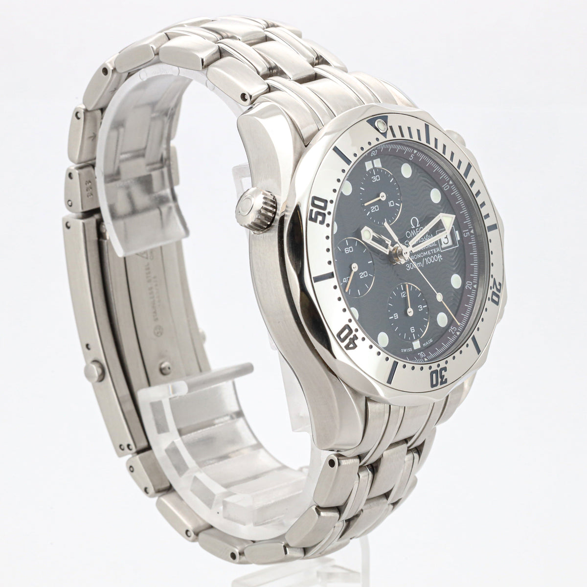 Omega Seamster Diver 300M 41mm Professional 25988000 B&P Blue Dial Edelstahl  AVS19042