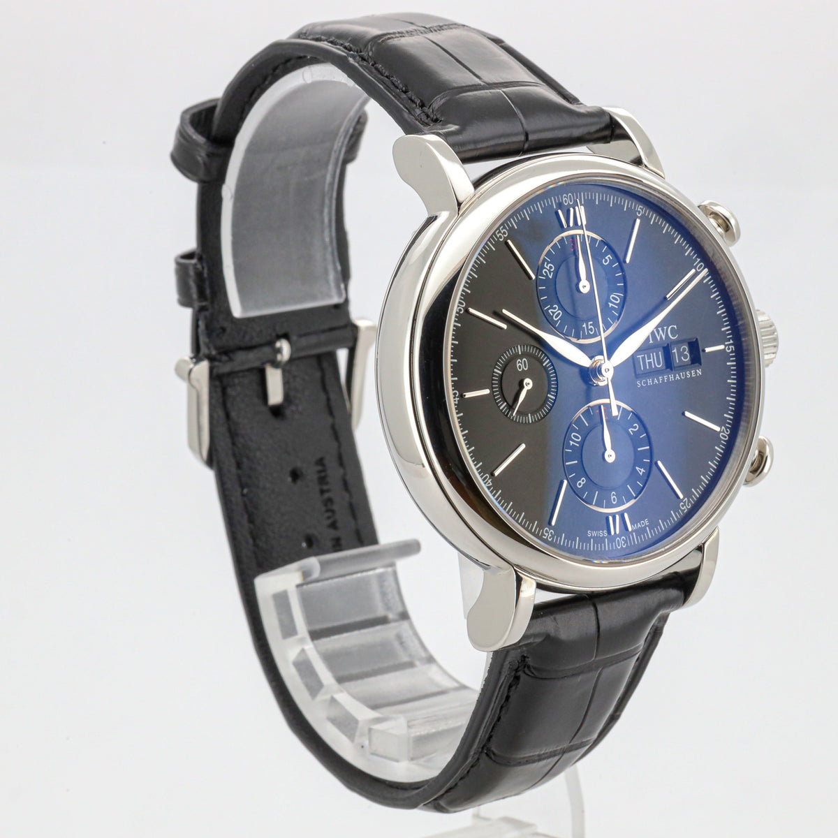 IWC Portofino 42mm Chronograph IW391008 Edelstahl Automatik Dif AVS19065 X