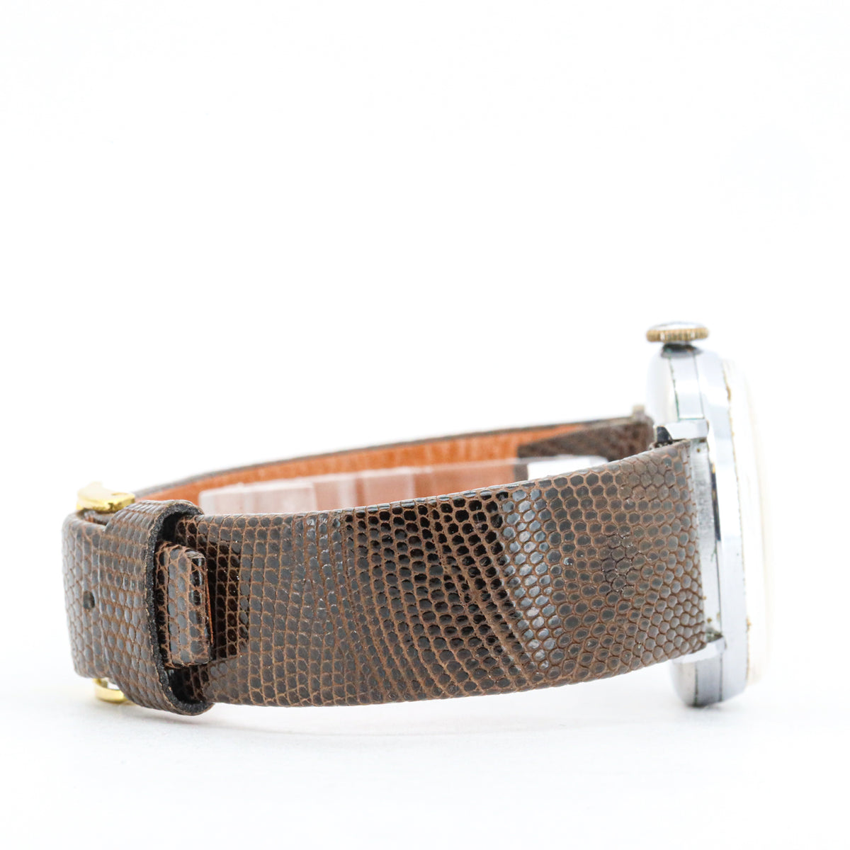 Baume & Mercier Vintage 33mm 1950 15 Rubis Salmon Dial Dif21716