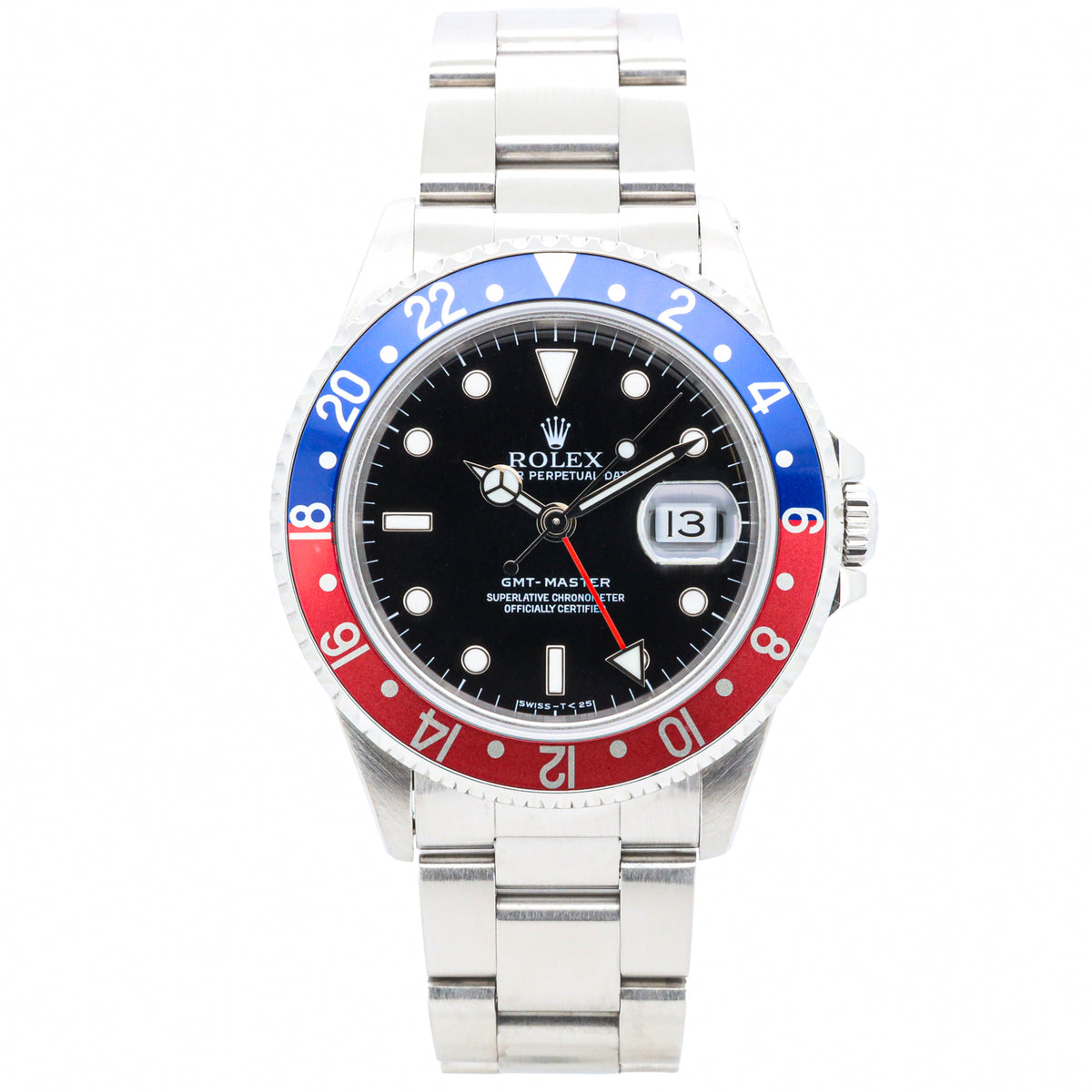 Rolex GMT-Master 40mm 16700 Pepsi T-Serie B&P T