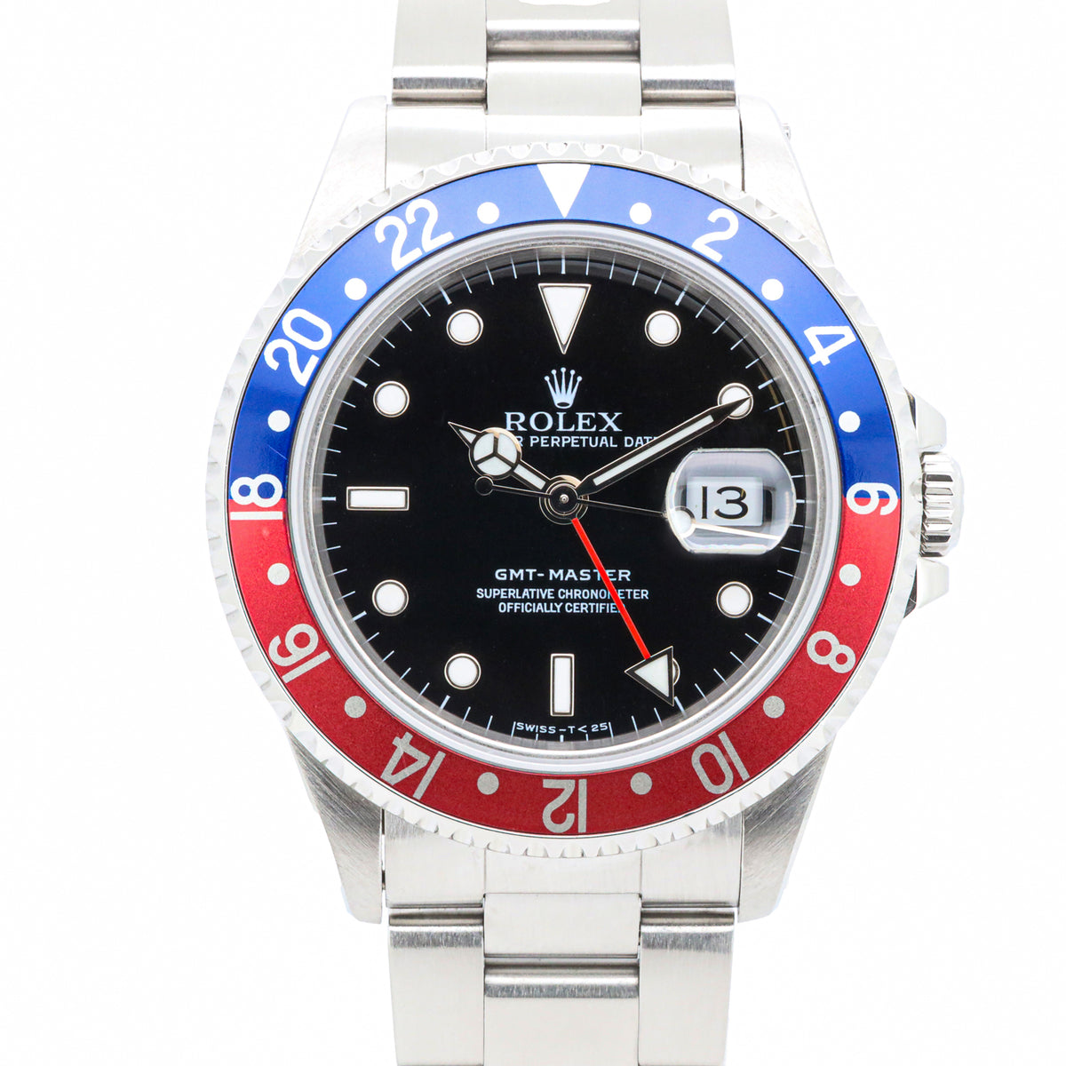 Rolex GMT-Master 40mm 16700 Pepsi T-Serie B&P T