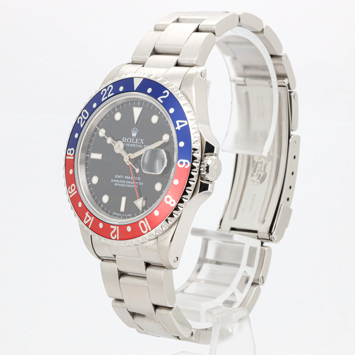 Rolex GMT-Master 40mm 16700 Pepsi T-Serie B&P T