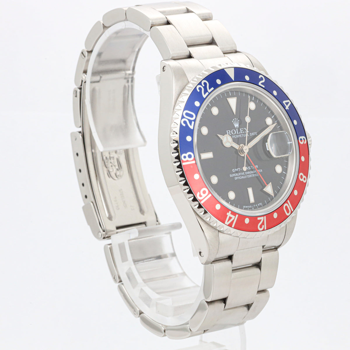 Rolex GMT-Master 40mm 16700 Pepsi T-Serie B&P T