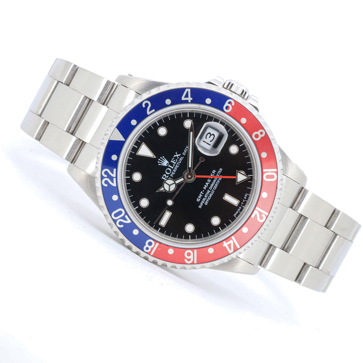 Rolex GMT-Master 40mm 16700 Pepsi T-Serie B&P T