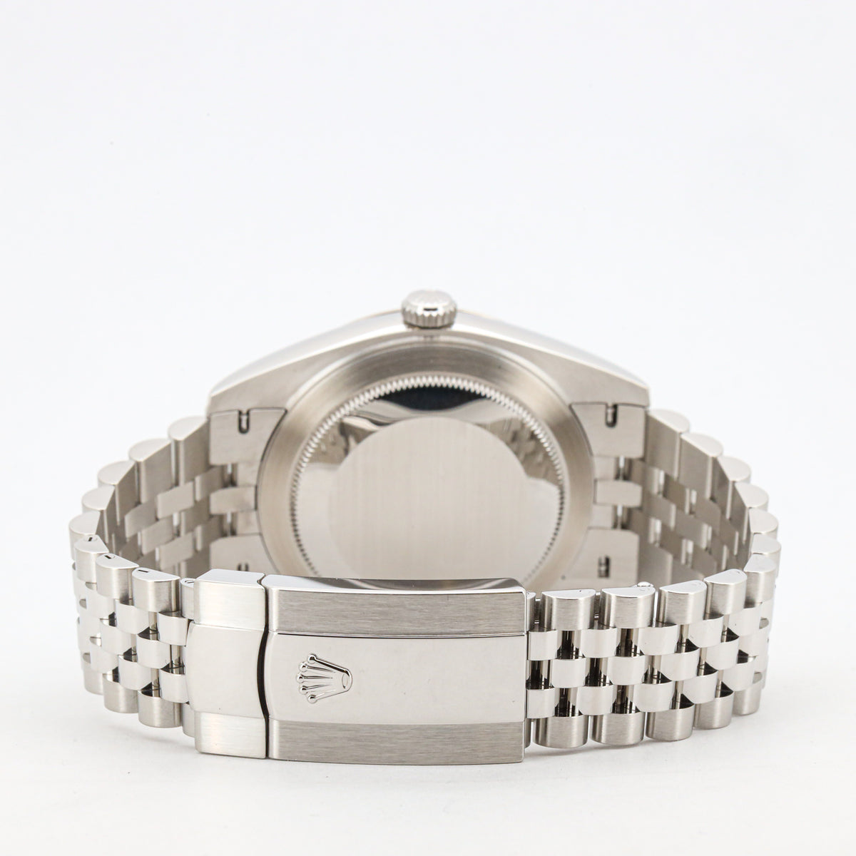 Rolex Datejust 41 126334 Rhodium Jubilee unpoliert Edelstahl B&P Dif38744