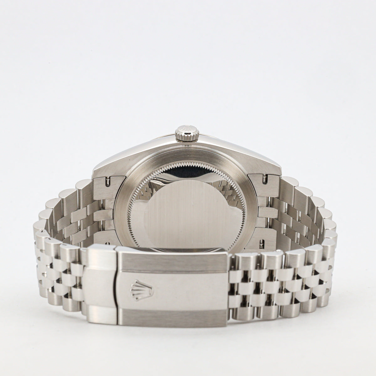 Rolex Datejust 41 126334 Rhodium Jubilee unpoliert Edelstahl B&P Dif38744