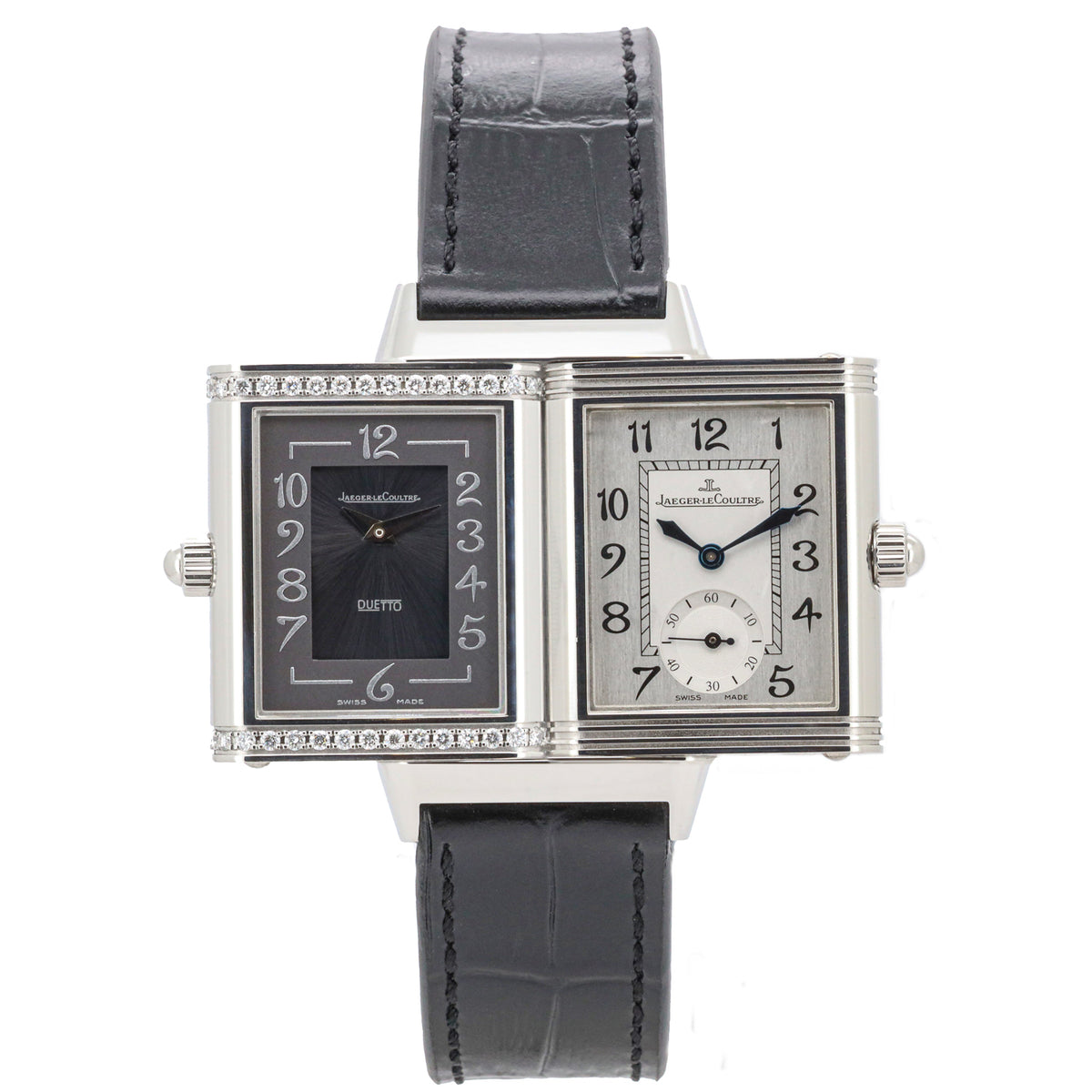 Jaeger-LeCoultre Reverso Duetto 23mm 256.8.75 Diamond Duo Face