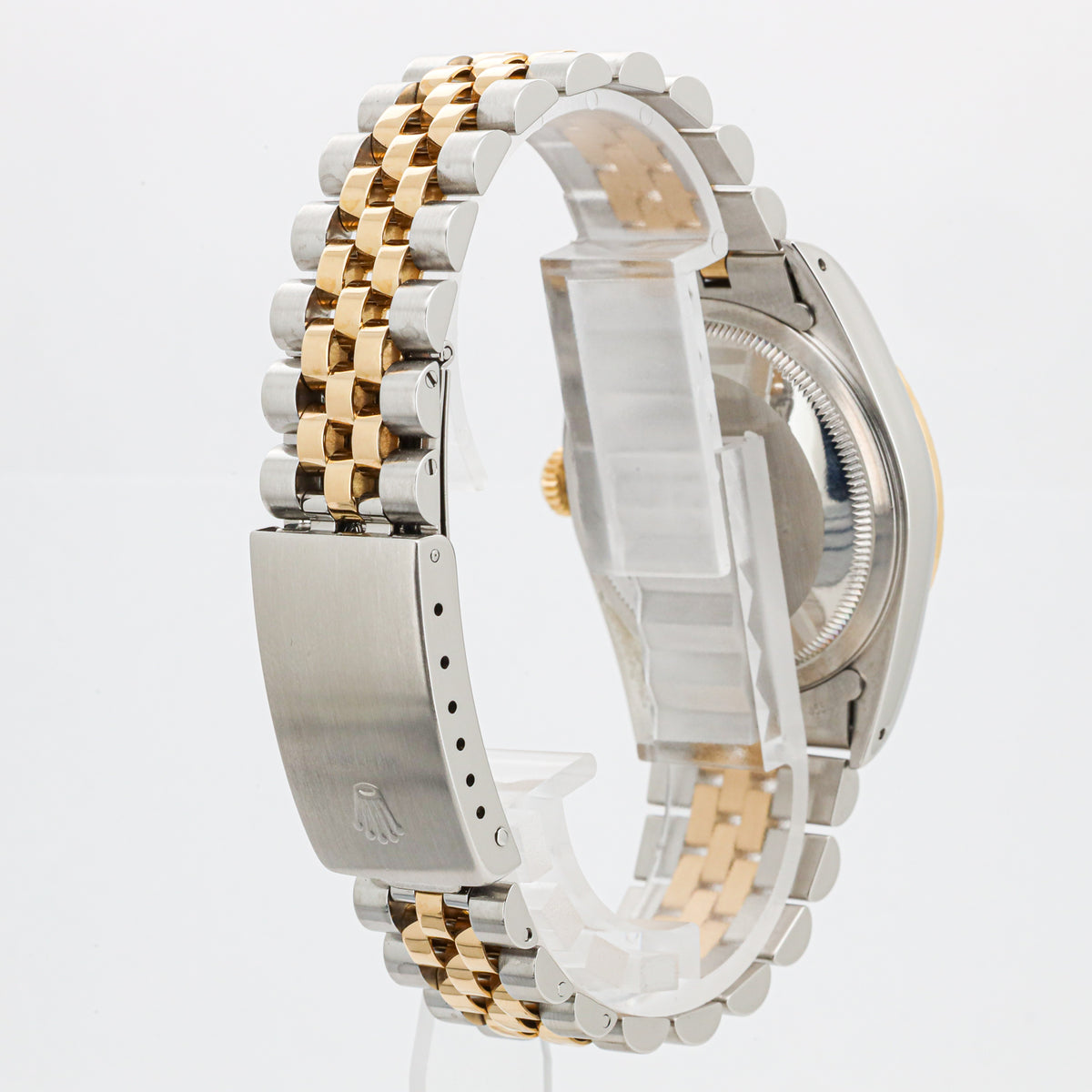 Rolex Datejust 36 16233 Stahl Gold Jubilee Pyramide Dial Service Papers DifFR T