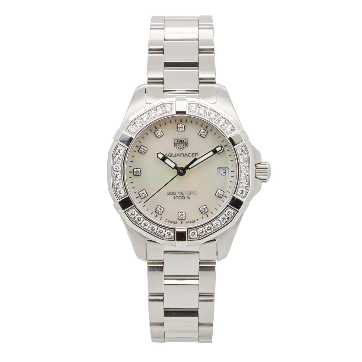 Tag Heuer Aquaracer Lady 32mm MOP Perlmut Diamant WBD1315.BA0740