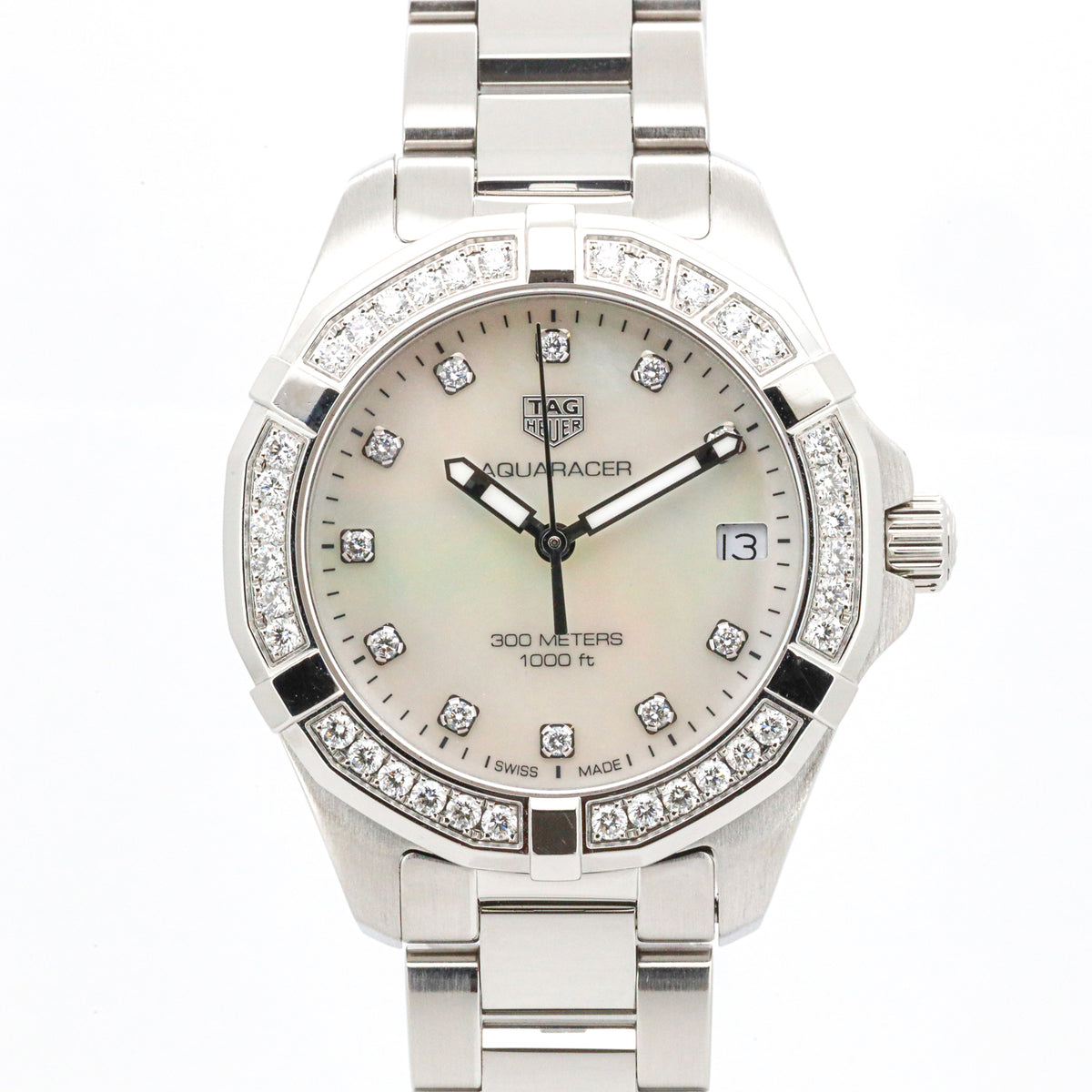 Tag Heuer Aquaracer Lady 32mm MOP Perlmut Diamant WBD1315.BA0740