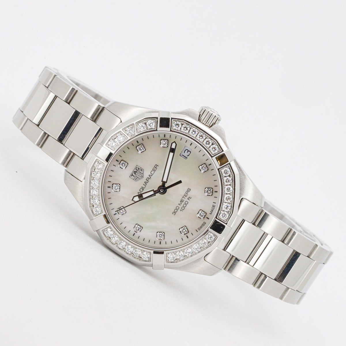 Tag Heuer Aquaracer Lady 32mm MOP Perlmut Diamant WBD1315.BA0740