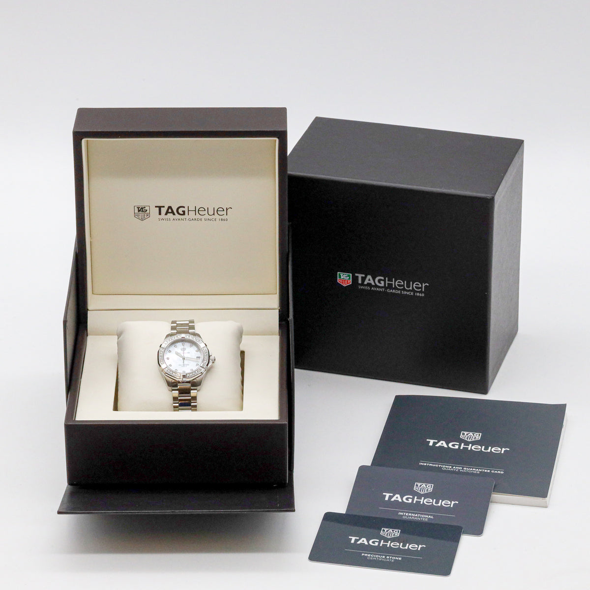 Tag Heuer Aquaracer Lady 32mm MOP Perlmut Diamant WBD1315.BA0740