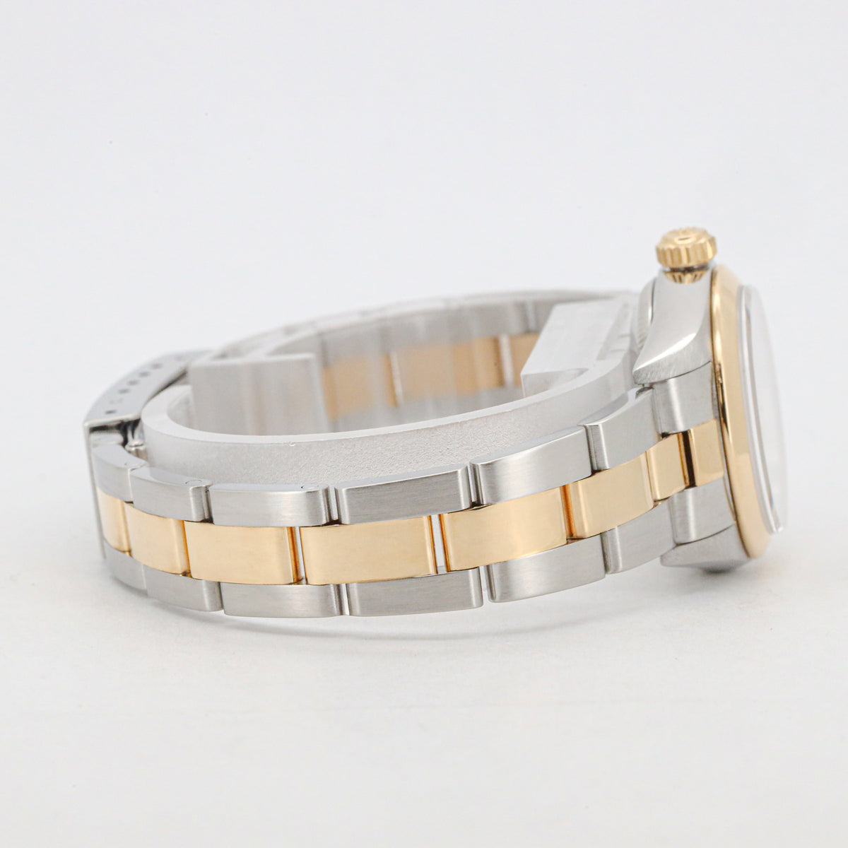 Rolex Oyster Perpetual Lady 24mm 76183 Gold Stahl B&P