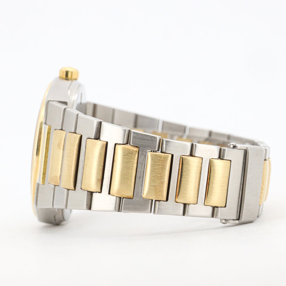 IWC Ingenieur SL 34mm 3305 Edelstahl Gold Quarz White Dial